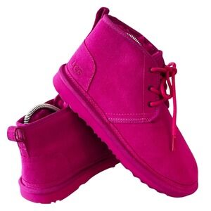 Ugg Neumel II Chukka Boots Kids Youth 5 Rock Rose Pink